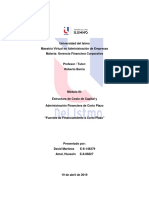 Informe # 3. Fuentes de Financiamiento A Corto Plazo