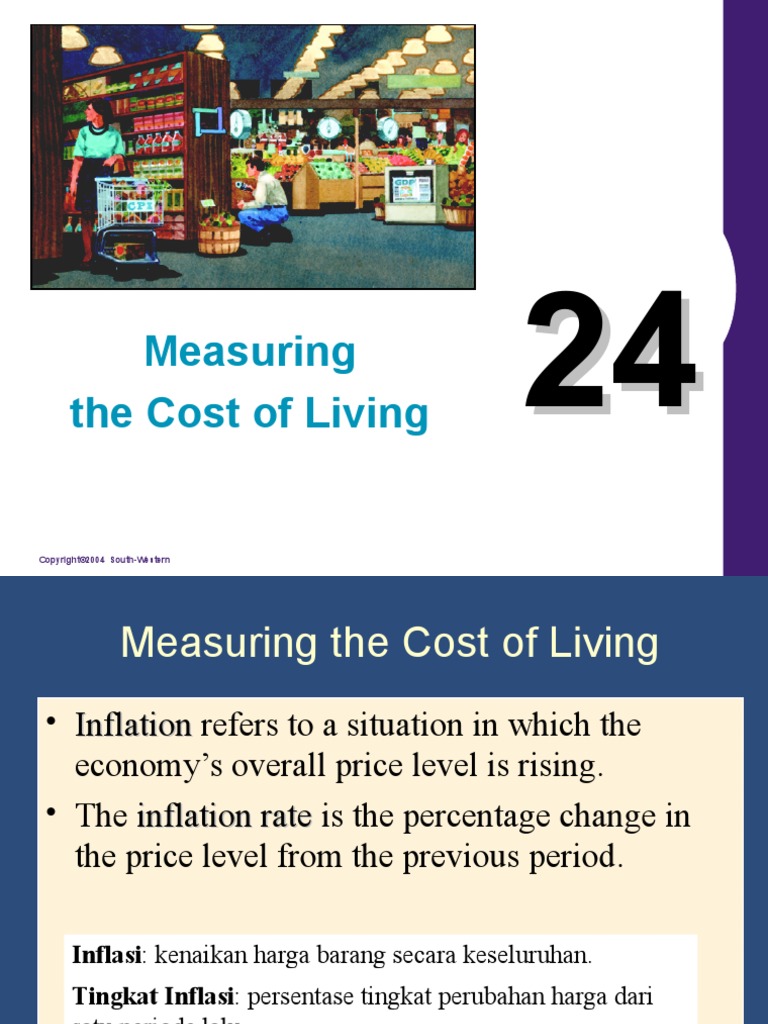24 Measuring Cost Of Living Pdf Consumer Price Index Cost Of Living