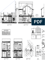 Plano Cortes de Casa unifamiliar 2 pisos 6.00m x 9.00m (97.71 m2).pdf
