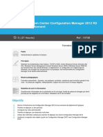 Programme Microsoft System Center Configuration Manager 2012 R2 (SCCM) - Déploiement