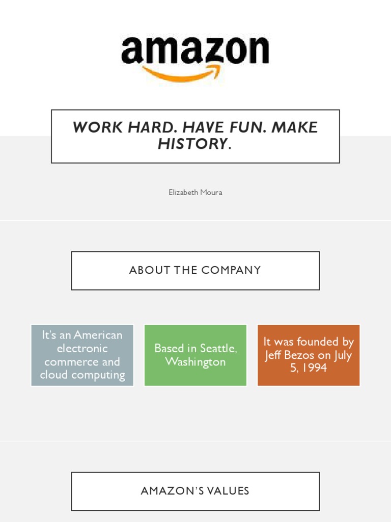 Amazon's Values, Strategies, and Benefits | PDF | Career & Growth