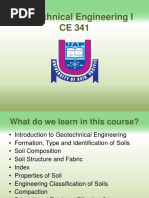 Geotechnical Engineering I CE 341