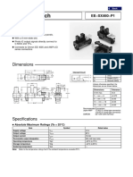 Opto-Switch: Dimensions