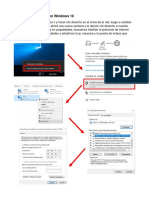Configuracion de Red en Windows 10