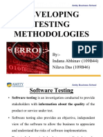 54488952 Developing Testing Methodologies