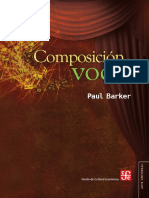 Barker Composición Vocal PDF