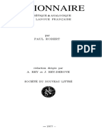 Dictionnaire Le Petit Robert PDF