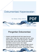 Konsep Dokumentasi Keperawatan