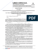 Resolución #6 de La CGR Modifica Materias Toma de Razón