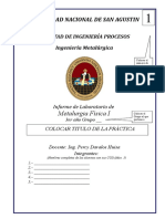 Informe Metalurgia Física I Grupo 3