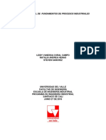 Fundamentos procesos industriales segunda parte