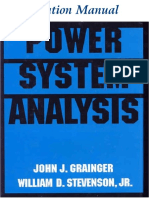 Solutions Manual for Power System Analysis - John J. Grainge.pdf