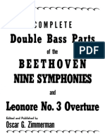 Oscar Zimmerman - The Complete Double Bass Parts Beethoven Symphonies and Leonore No. 3 Overture PDF