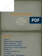 Green Computing: History, Approaches and IT Giants