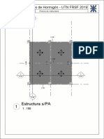 Estructuras de Hormigón - UTN FRSF 2019: Estructura s/PA 1