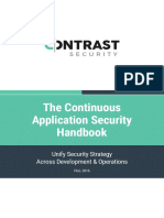 The Continuous Application Security Handbook: Unify Security Strategy Across Development & Operations