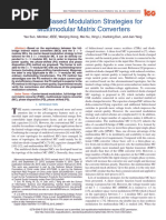 2016 Carrier-Based Modulation Strategies For Multimodular Matrix Converters