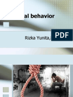 Suicidal Behavior: Rizka Yunita, M.Kep