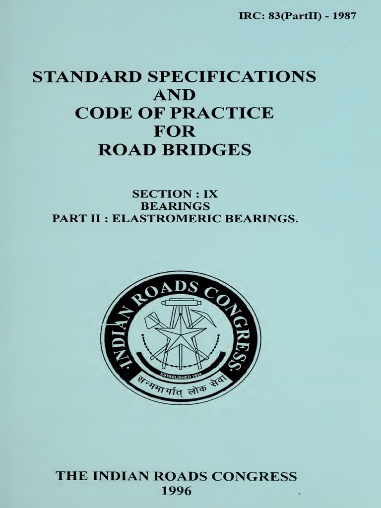 Irc 83 Part 2 PDF | PDF | Young's Modulus | Stress (Mechanics)