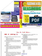 RRB Je Reasoning Questions PDF