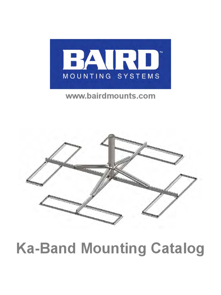Baird Mounting Systems KaBand Sate 89D2B3E149561 PDF PDF