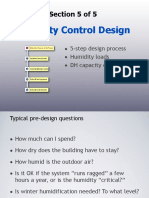 Humidity Control Design: Section 5 of 5