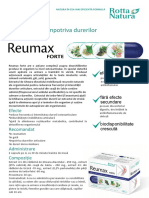 Prezentare Reumax Forte