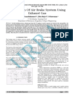 Air Brake System Using The Application of Exhaust Gas in Ic Engines