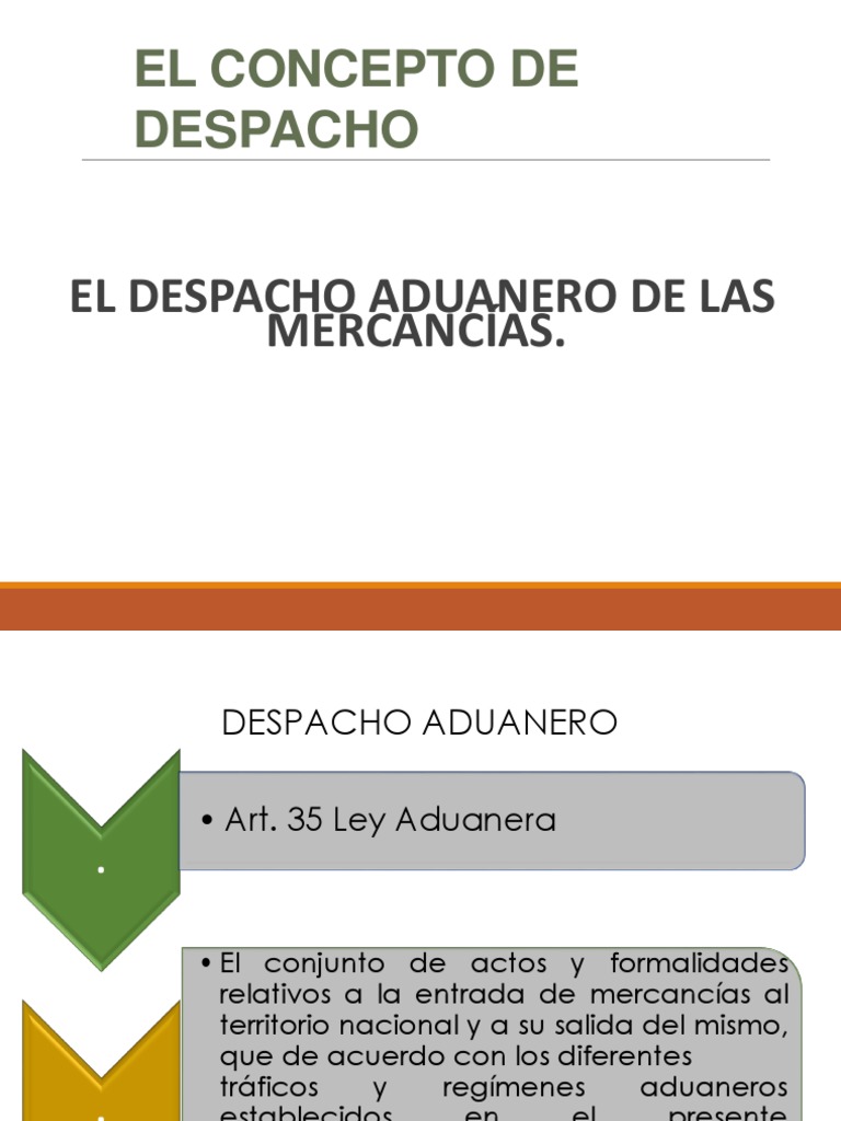 Procesamiento De Documentación Para El Despacho Aduanal Descargar