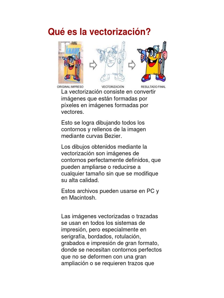 Qué es la vectorización de imágenes | PDF | Science | Verdad