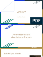 Luis XIV y el absolutismo francés