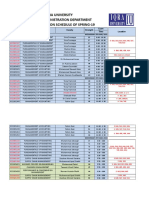 Final Schedule Spring-2019 (26 April-2019)