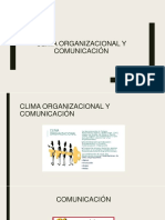 Clima Organizacional y Comunicacion de RH