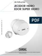 Manual AquecedorHidro SuperHidro IM331 R03 PDF