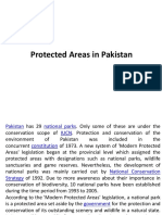 Pakistan's Protected Areas and Biodiversity Hotspots