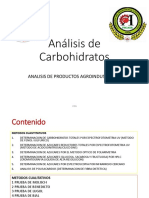 Análisis de Carbohidratos