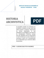 Historia Archivistica 2019