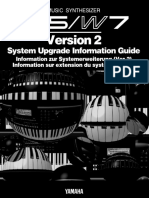 System Upgrade Information Guide: Manua