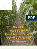 Manual de Procedimientos en BPA para El Valle de Cañete