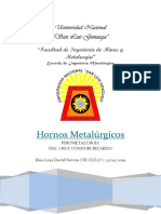 Trabajo Pirometalurgia Rios Lara David Steven