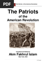 The Patriots of The American Revolution-Revised