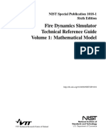 Fire Dynamics Simulator Technical Reference Guide Volume 1: Mathematical Model