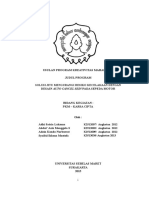 Usulan Program Kreativitas Mahasiswa Judul Program Solusi Jitu Mengurangi Resiko Kecelakaan Dengan Desain Auto Cancel Sein Pada Sepeda Motor