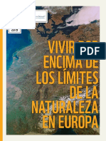 WWF y Global Footprint Network: "Vivir Por Encima de Los Límites de La Naturaleza en Europa".