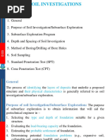 Soil Investigations