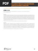 ensino de projeto de arquitetura