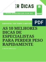 As 10 Melhores Dicas de Especialistas Para Perder Peso Rapidamente  