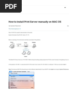 Print Server Install