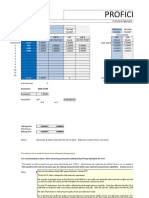 Proficiency Test Sheet: Morehouse