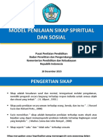 Paparan - Model Penilaian Sikap Spiritual Dan Sosial